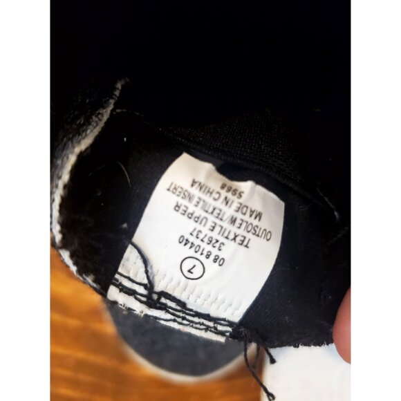 Tommy Bahama Womens Slip-On Sneakers Lace-Up Detail Heathered Gray Knit Size 7 - Picture 10 of 10